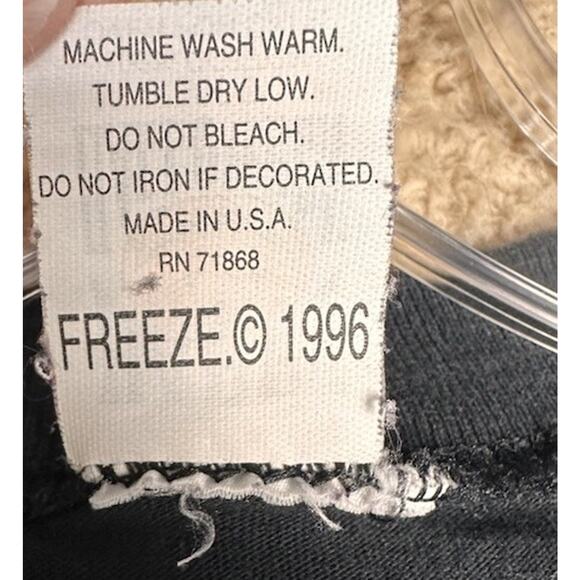 Vtg Halloween Pumpkin Kitty 1996 90s All Over Print T-shirt Unisex Sz L Costume - Picture 8 of 16